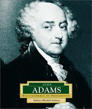 Cover of: John Adams by Barbara Silberdick Feinberg