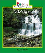 Cover of: Michigan by Jan Mader