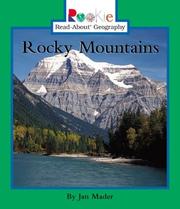 Cover of: Rocky Mountains by Jan Mader