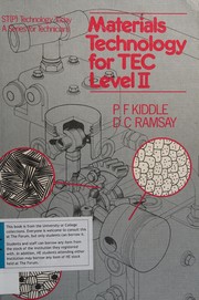 Cover of: Materials Technology for Tec, Level Two (St (P) Technology Today)