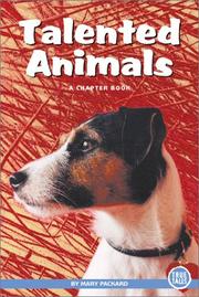 Cover of: Talented Animals by 