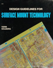 Cover of: Design guidelines for surface mount technology
