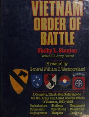 Cover of: Vietnam Order of Battle