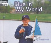 Cover of: Blue in My World (Welcome Books)