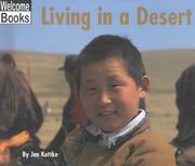 Cover of: Living in a Desert (Welcome Books)