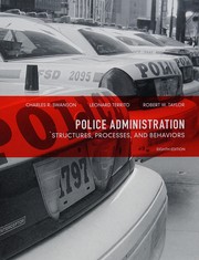 Police administration by Charles R. Swanson
