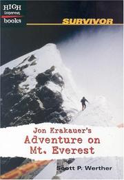 Cover of: Jon Krakauer's Adventure on Mt. Everest (Survivor)