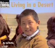 Cover of: Living in a Desert (Welcome Books: Communities)