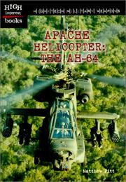 Cover of: Apache Helicopter by Matthew Pitt