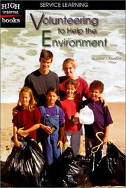 Cover of: Volunteering to help the environment by Suzanne J. Murdico