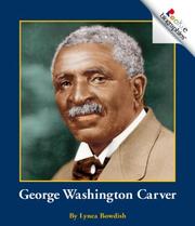 Cover of: George Washington Carver (Rookie Biographies)