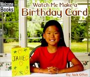 Cover of: Watch Me Make a Birthday Card (Welcome Books)