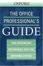 Cover of: The Office Professional's Guide by Erin McKean