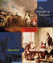 Cover of: The surrender at Yorktown