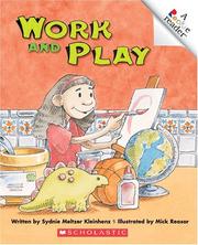 Cover of: Work and play