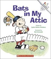 Cover of: Bats in my attic