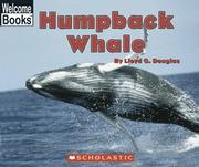 Cover of: Humpback whale | Lloyd G. Douglas