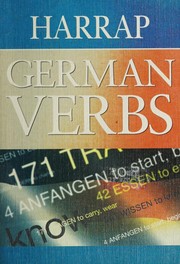 Cover of: Harrap's German verbs