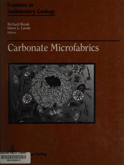 Cover of: Carbonate microfabrics