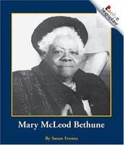 Cover of: Mary McLeod Bethune (Rookie Biographies) by Susan Evento