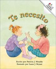 Cover of: Te necesito by Patricia J. Murphy