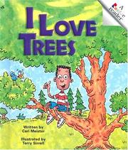 Cover of: I love trees