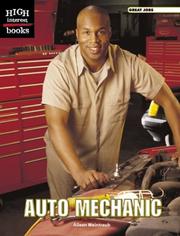Cover of: Auto mechanic by Aileen Weintraub