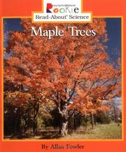 Cover of: Maple Trees