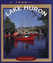 Cover of: Lake Huron (True Book)