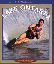 Cover of: Lake Ontario (True Book) by Ann Armbruster