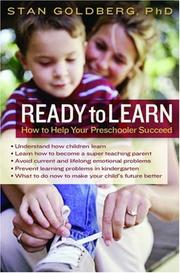 Cover of: Ready to Learn: How to Help Your Preschooler Succeed