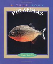 Cover of: Piranhas by Elaine Landau