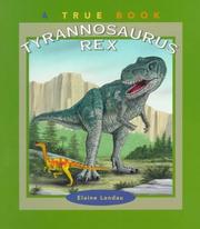 Cover of: Tyrannosaurus rex by Elaine Landau