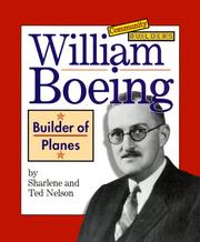 Cover of: William Boeing: Builder of Planes (Community Builders)