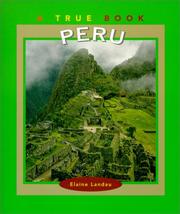 Cover of: Peru (True Books) by Elaine Landau