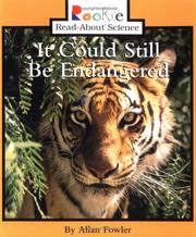 Cover of: It could still be endangered