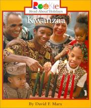Cover of: Kwanzaa (Rookie Read-About Holidays)