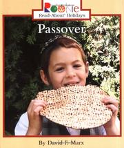 Cover of: Passover (Rookie Read-About Holidays)