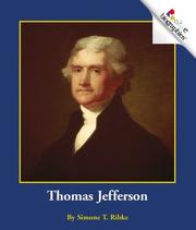 Cover of: Thomas Jefferson by Simone T. Ribke