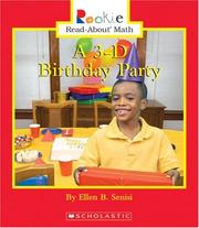 Cover of: A 3-D birthday party