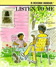 Cover of: Listen to Me
