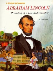 Cover of: Abraham Lincoln by Carol Greene