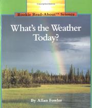 Cover of: What's the Weather Today?