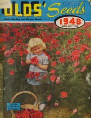 Cover of: Olds' seeds, field, garden and flower seeds: 1948, sixty-first year