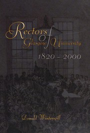 Cover of: Rectors of Glasgow University, 1820-2000
