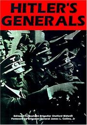 Cover of: Hitler's Generals and Their Battles by Shelford Bidwell