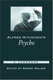 Cover of: Alfred Hitchcock's Psycho by Robert Kolker