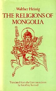 Cover of: The religions of Mongolia