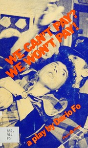 Cover of: We can't pay? we won't pay!