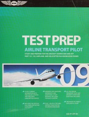 Cover of: Airline transport pilot test prep. by 